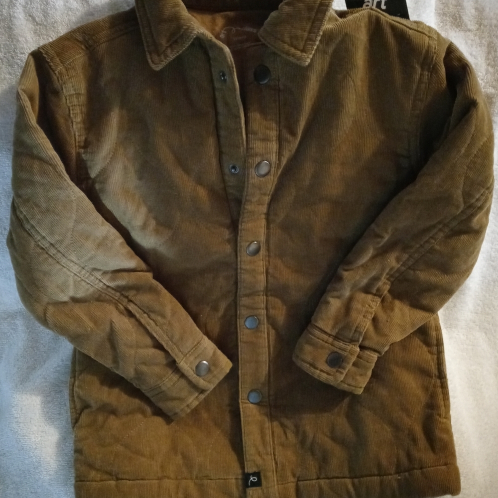 art class Brown Corduroy Kids Jacket